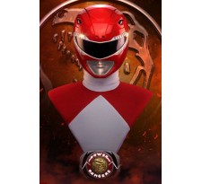 Power Rangers Bust 1/1 Red Ranger PCS Exclusive 63 cm